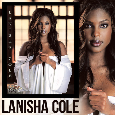 Lanisha Cole - Music Video Beauties RARE 8x10 Glossy: White Robe<br/>*Signed Option Available