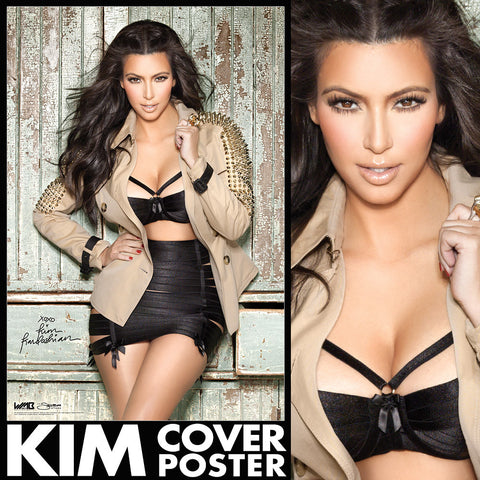 Kim Kardashian - Limited Edition 24"x36" WMB Cover Wall Poster