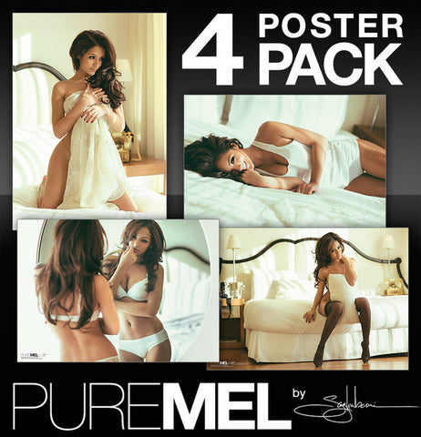 PURE MEL by Saglimbeni: 4-Poster Pack - AUTOGRAPHED