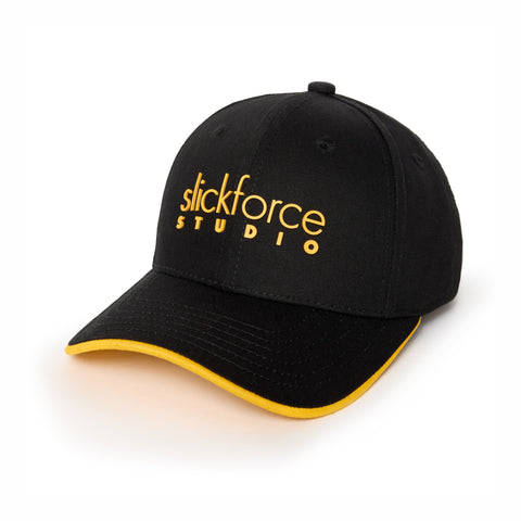 Slickforce Studio - Black & Yellow - 3/4 Angle