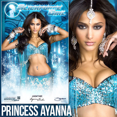 SlickforceGirl Princess Ayanna 11"x17" Collector's Poster