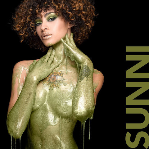 Sunni in olive by Nick Saglimbeni for Painted Princess Project