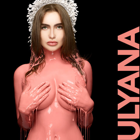 Ukrainian Model Ulyana Marchenko in pink by Nick Saglimbeni for Painted Princess Project.